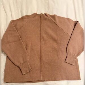 Mango Basics Brown Knit Sweater